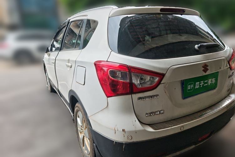 Used Suzuki S-Cross 2014 1.6L Manual Two-Wheel Drive Elite Model Rear Left 45 Deg