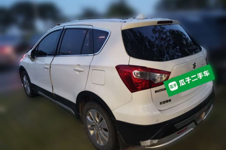 Used Suzuki S-Cross 2014 1.6L Manual Two-Wheel Drive Elite Model Rear Left 45 Deg