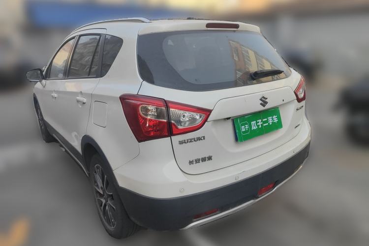 Used Suzuki S-Cross 2014 1.6L CVT Four-Wheel Drive Luxury Version Rear Left 45 Deg