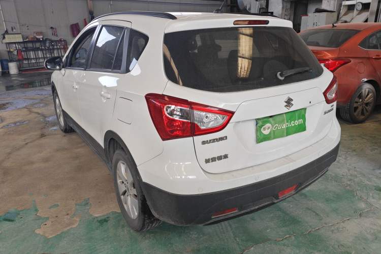 Used Suzuki S-Cross 2014 1.6L Manual Two-Wheel Drive Entry Model Rear Left 45 Deg