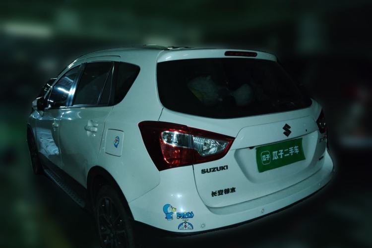 Used Suzuki S-Cross 2014 1.6L CVT Four-Wheel Drive Luxury Version Rear Left 45 Deg