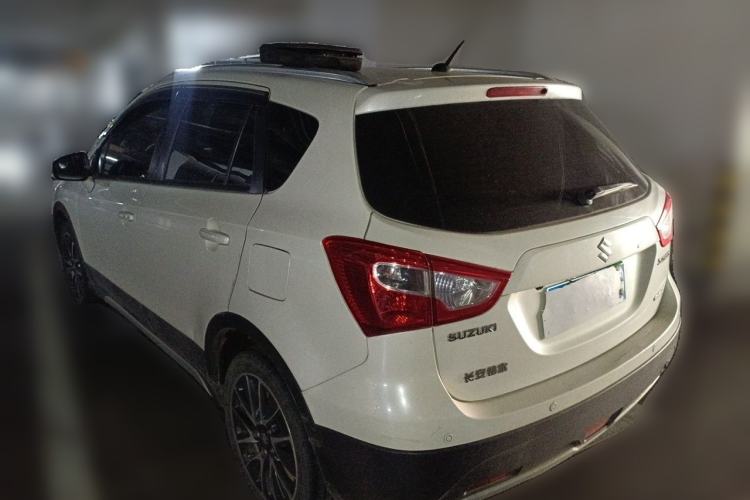 Used Suzuki S-Cross 2014 1.6L CVT Four-Wheel Drive Luxury Version Rear Left 45 Deg