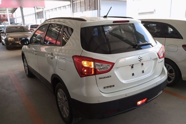 Used Suzuki S-Cross 2014 1.6L Manual Two-Wheel Drive Entry Model Rear Left 45 Deg