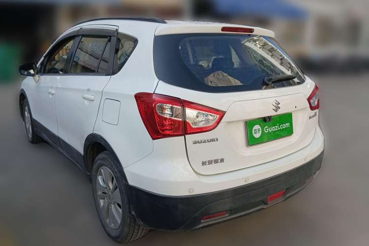 Used Suzuki S-Cross 2014 1.6L Manual Two-Wheel Drive Entry Model Rear Left 45 Deg