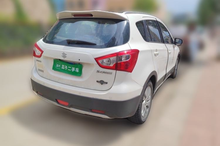 Used Suzuki S-Cross 2014 1.6L CVT Two-Wheel Drive Elite Version Rear Right 45 Deg