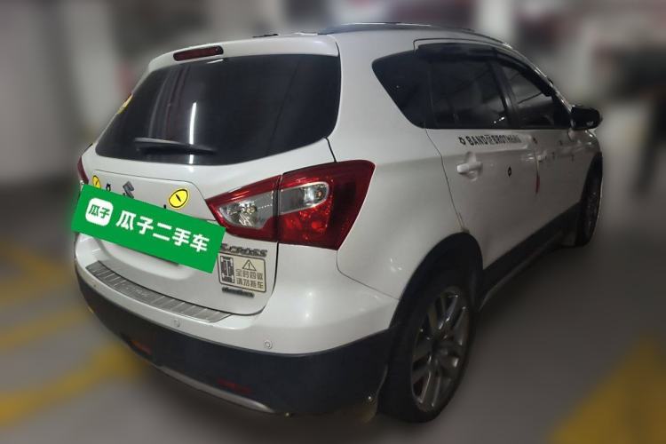 Used Suzuki S-Cross 2014 1.6L CVT Four-Wheel Drive Luxury Version Rear Right 45 Deg