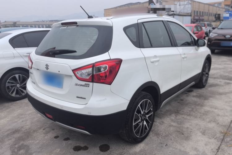 Used Suzuki S-Cross 2014 1.6L CVT Four-Wheel Drive Luxury Version Rear Right 45 Deg