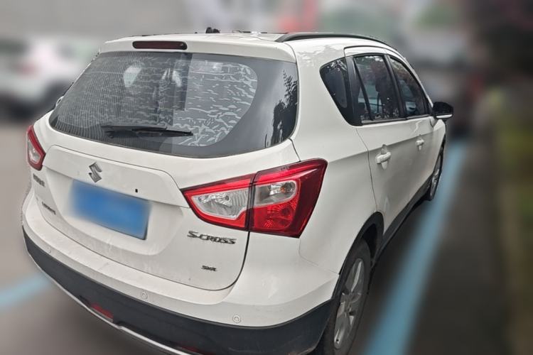 Used Suzuki S-Cross 2014 1.6L CVT Two-Wheel Drive Entry Model Rear Right 45 Deg