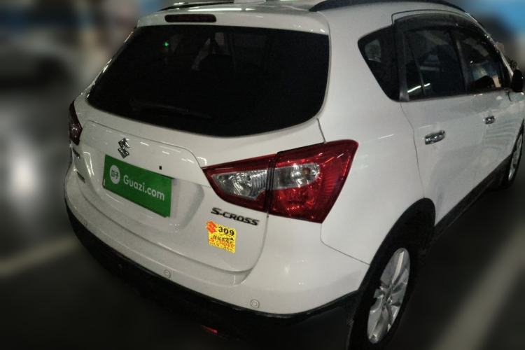 Used Suzuki S-Cross 2014 1.6L Manual Two-Wheel Drive Entry Model Rear Right 45 Deg