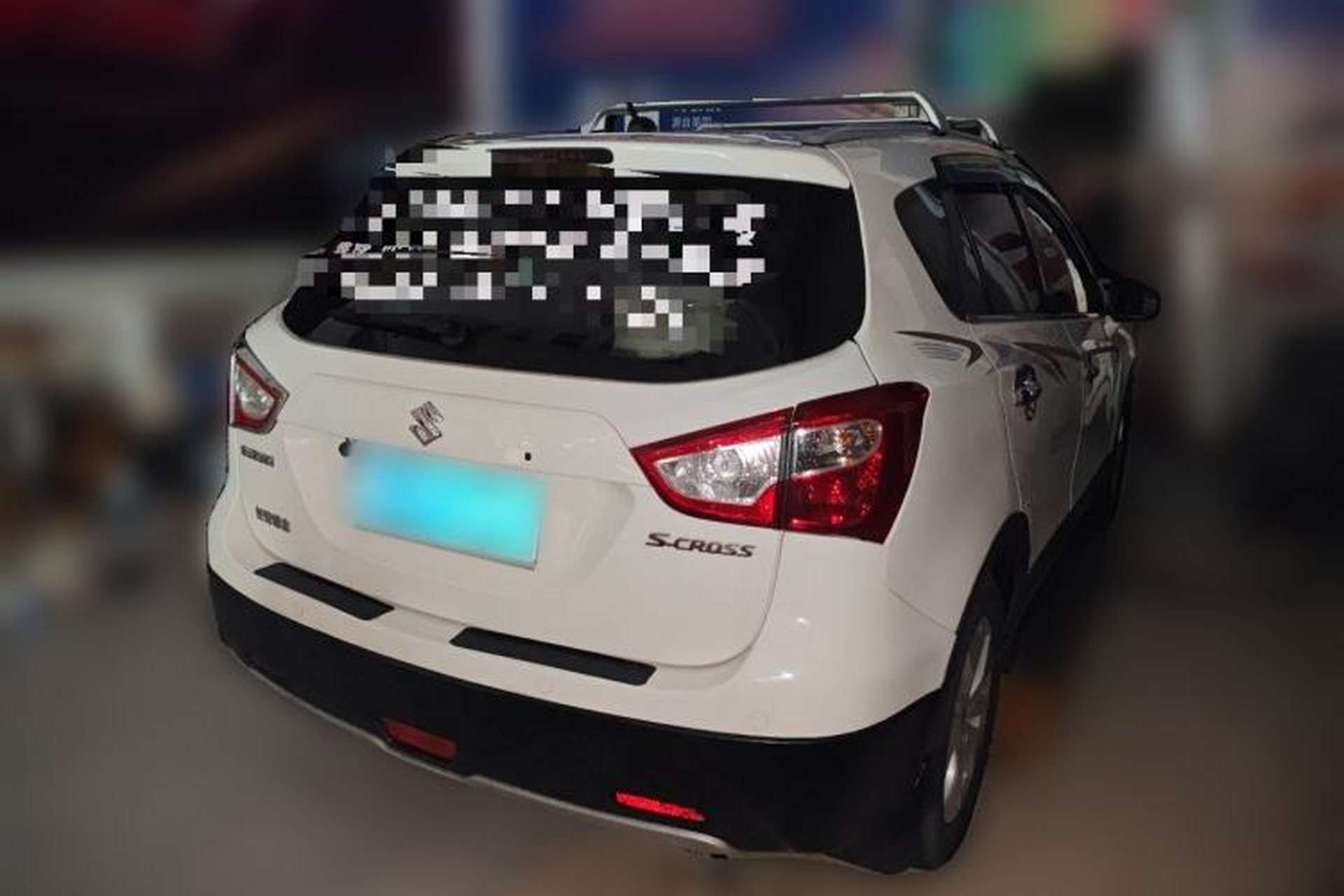Used Suzuki S-Cross 2014 1.6L CVT Two-Wheel Drive Elite Version Rear Right 45 Deg
