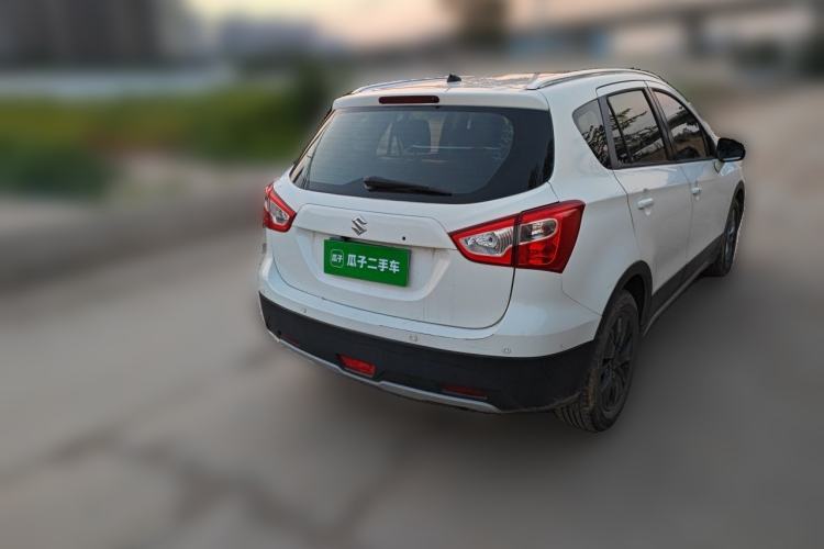 Used Suzuki S-Cross 2014 1.6L Manual Two-Wheel Drive Elite Model Rear Right 45 Deg