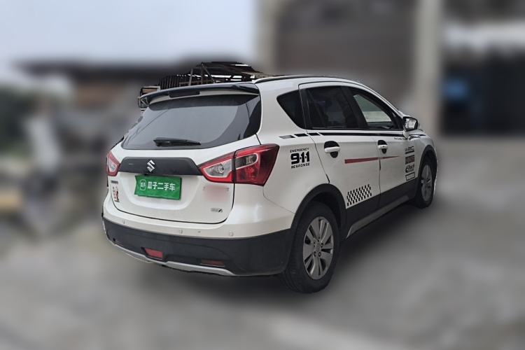 Used Suzuki S-Cross 2014 1.6L Manual Two-Wheel Drive Elite Model Rear Right 45 Deg