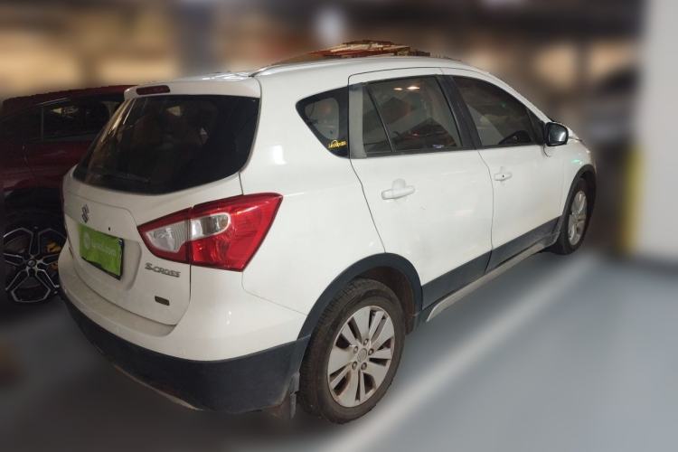 Used Suzuki S-Cross 2014 1.6L Manual Two-Wheel Drive Elite Model Rear Right 45 Deg