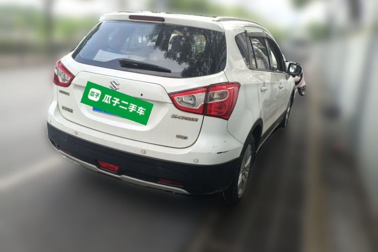 Used Suzuki S-Cross 2014 1.6L Manual Two-Wheel Drive Elite Model Rear Right 45 Deg
