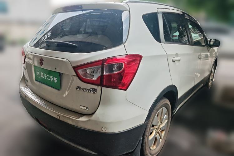 Used Suzuki S-Cross 2014 1.6L Manual Two-Wheel Drive Elite Model Rear Right 45 Deg