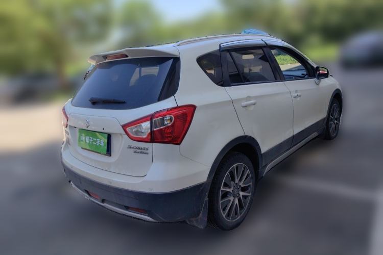Used Suzuki S-Cross 2014 1.6L CVT Four-Wheel Drive Luxury Version Rear Right 45 Deg