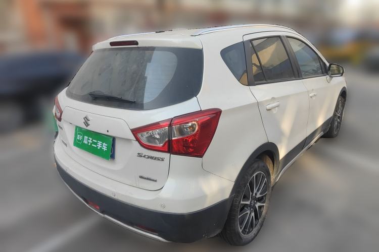 Used Suzuki S-Cross 2014 1.6L CVT Four-Wheel Drive Luxury Version Rear Right 45 Deg