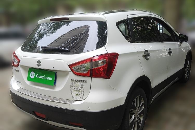 Used Suzuki S-Cross 2014 1.6L CVT Two-Wheel Drive Elite Version Rear Right 45 Deg