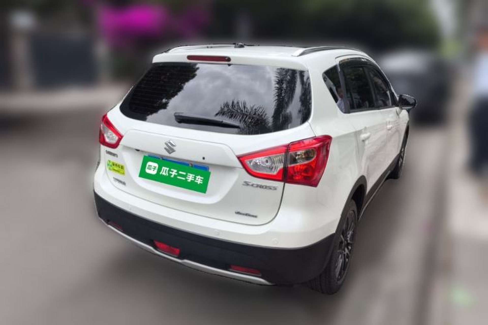Used Suzuki S-Cross 2014 1.6L CVT Four-Wheel Drive Luxury Version Rear Right 45 Deg