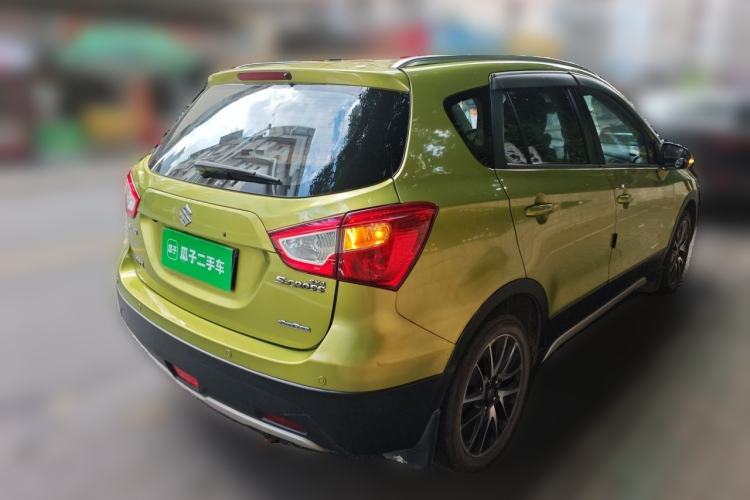 Used Suzuki S-Cross 2014 1.6L CVT Four-Wheel Drive Luxury Version Rear Right 45 Deg