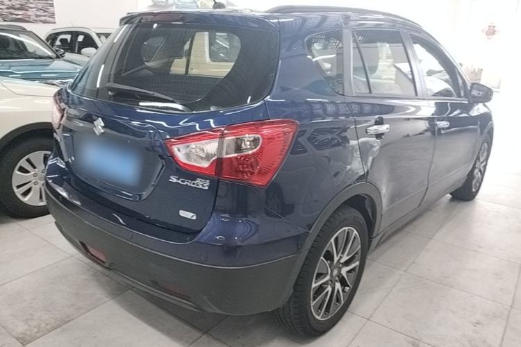 Used Suzuki S-Cross 2015 1.4T Manual Two-Wheel Drive Prestige Model Rear Right 45 Deg