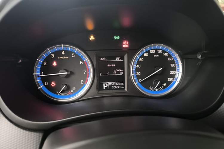 Used Suzuki S-Cross 2015 1.6L CVT Two-Wheel Drive Elite Version Instrument Cluster