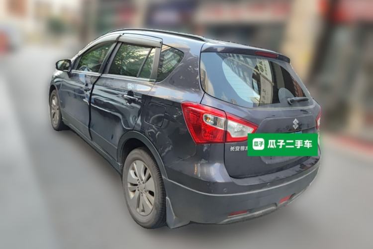 Used Suzuki S-Cross 2015 1.6L CVT Two-Wheel Drive Entry-Level Trim Rear Left 45 Deg