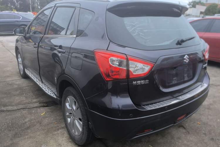 Used Suzuki S-Cross 2015 1.6L Manual Two-Wheel Drive Entry Model Rear Left 45 Deg