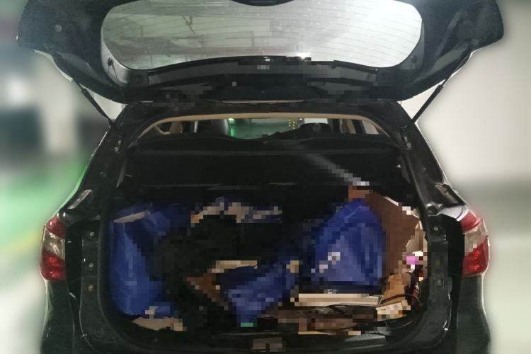 Used Suzuki S-Cross 2015 1.6L CVT Two-Wheel Drive Elite Version Trunk