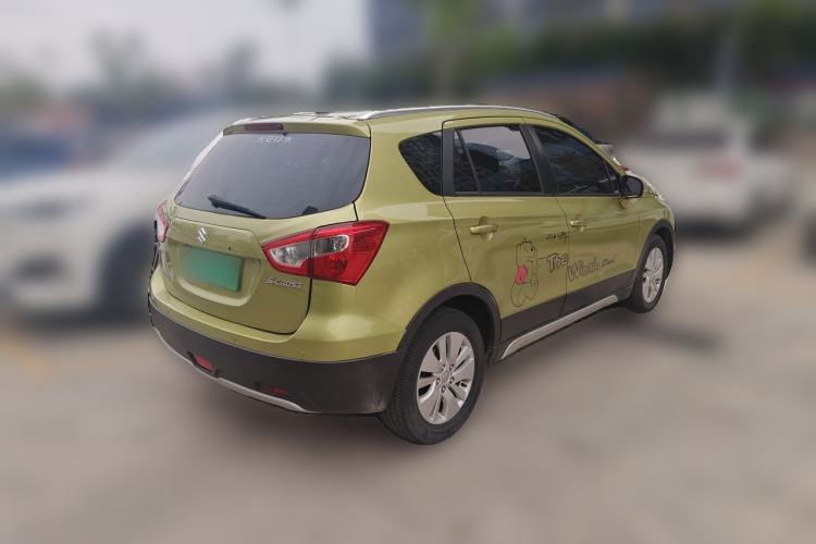 Used Suzuki S-Cross 2015 1.6L CVT Two-Wheel Drive Elite Version Rear Right 45 Deg