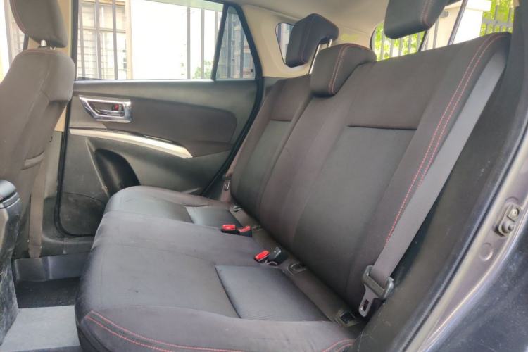 Used Suzuki S-Cross 2015 1.6L CVT Two-Wheel Drive Entry-Level Trim Left Rear Seat