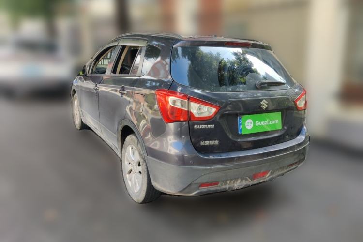Used Suzuki S-Cross 2015 1.6L CVT Two-Wheel Drive Entry-Level Trim Rear Left 45 Deg