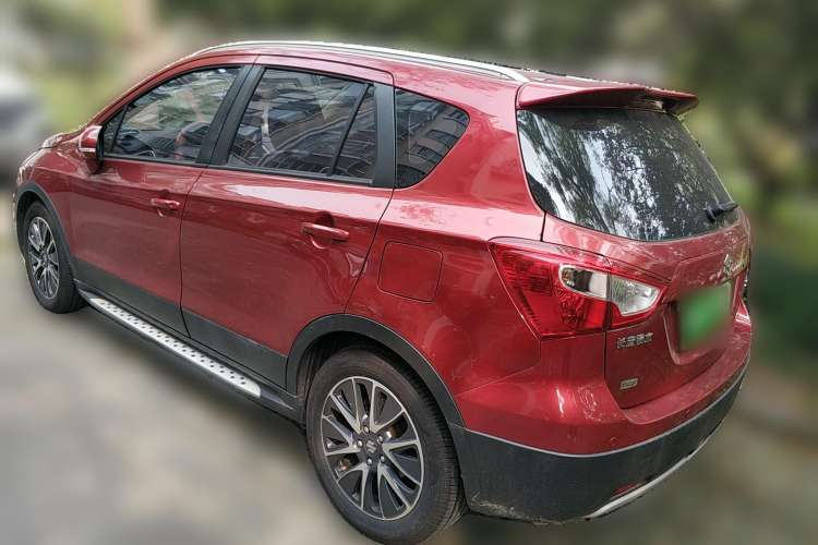 Used Suzuki S-Cross 2015 1.4T Automatic Two-Wheel Drive Prestige Model Rear Left 45 Deg