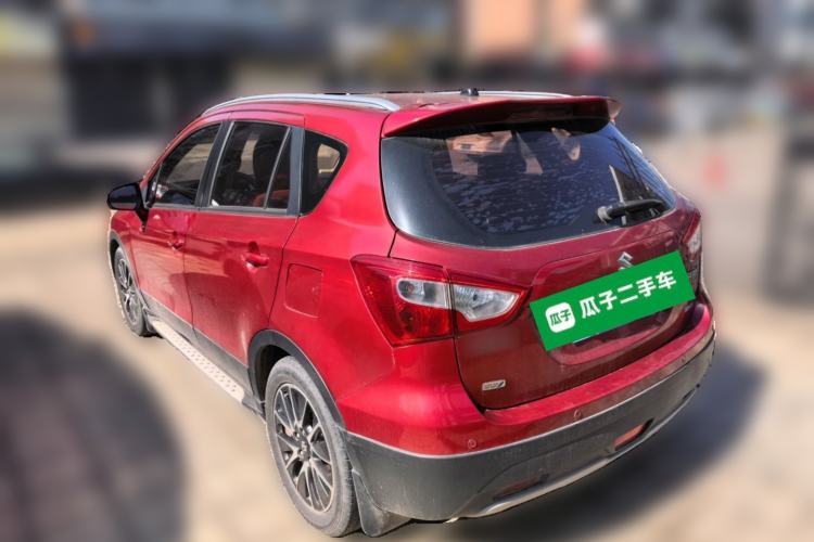 Used Suzuki S-Cross 2015 1.4T Manual Two-Wheel Drive Prestige Model Rear Left 45 Deg