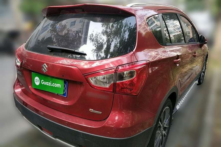 Used Suzuki S-Cross 2015 1.4T Automatic Two-Wheel Drive Prestige Model Rear Right 45 Deg