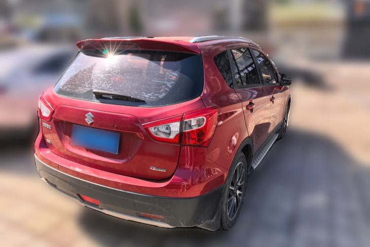 Used Suzuki S-Cross 2015 1.4T Manual Two-Wheel Drive Prestige Model Rear Right 45 Deg