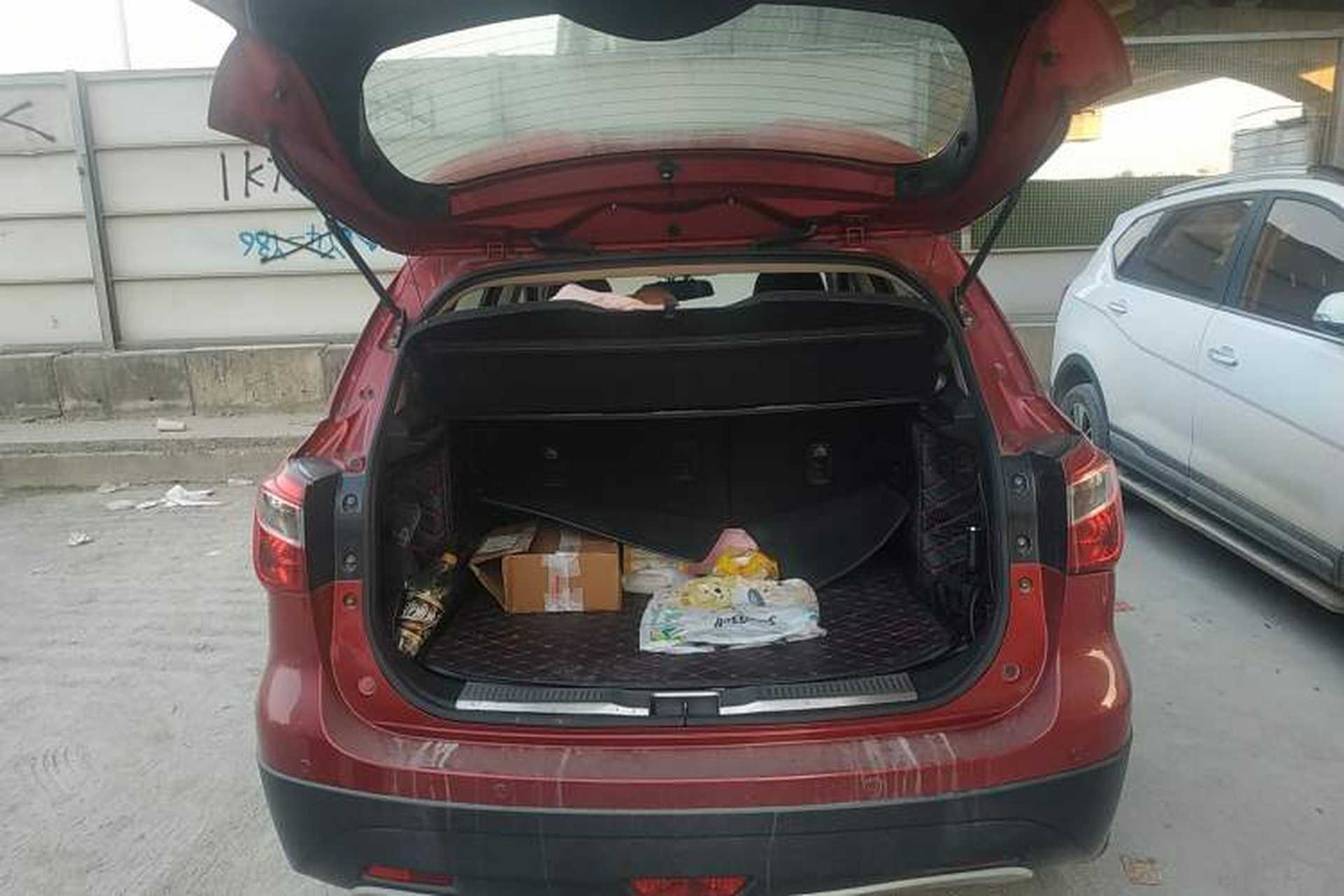 Used Suzuki S-Cross 2015 1.6L CVT Two-Wheel Drive Elite Version Trunk