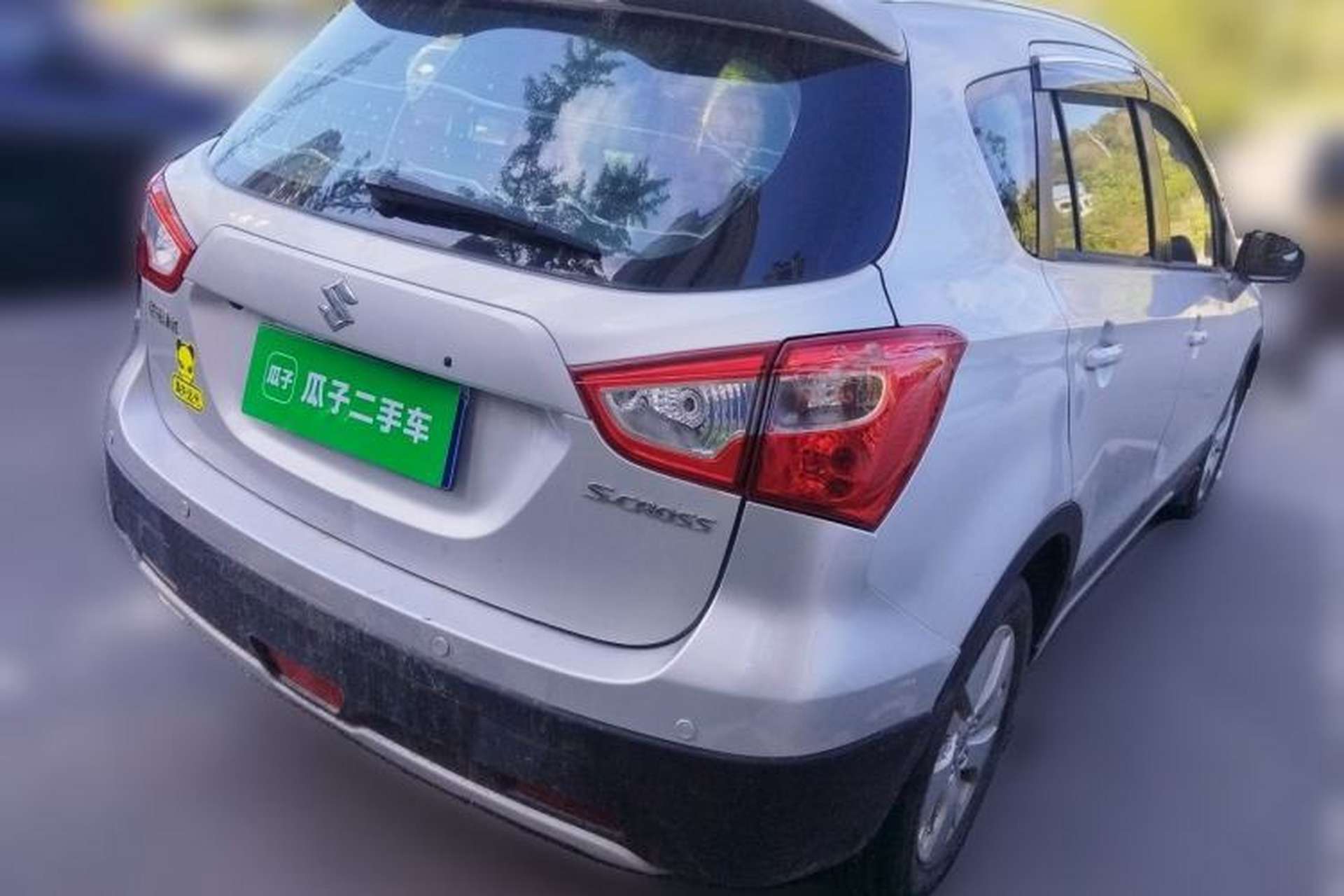 Used Suzuki S-Cross 2015 1.6L CVT Two-Wheel Drive Elite Version Rear Right 45 Deg