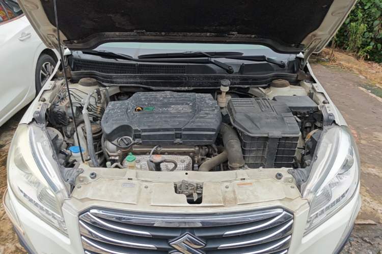 Used Suzuki S-Cross 2015 1.6L CVT Four-Wheel Drive Elite Model Engine Bay