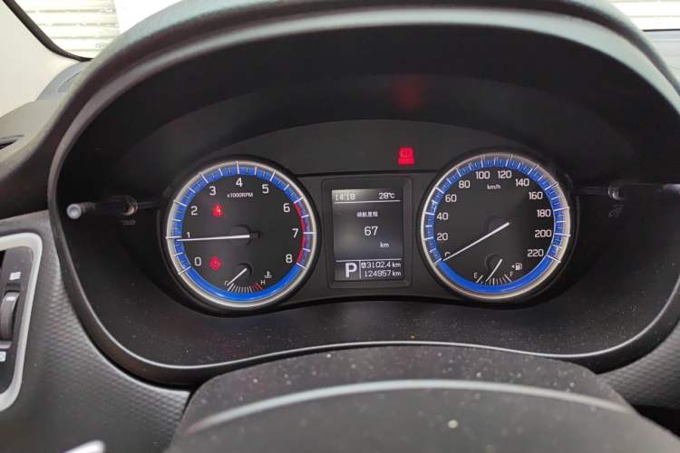 Used Suzuki S-Cross 2015 1.6L CVT Two-Wheel Drive Elite Version Instrument Cluster