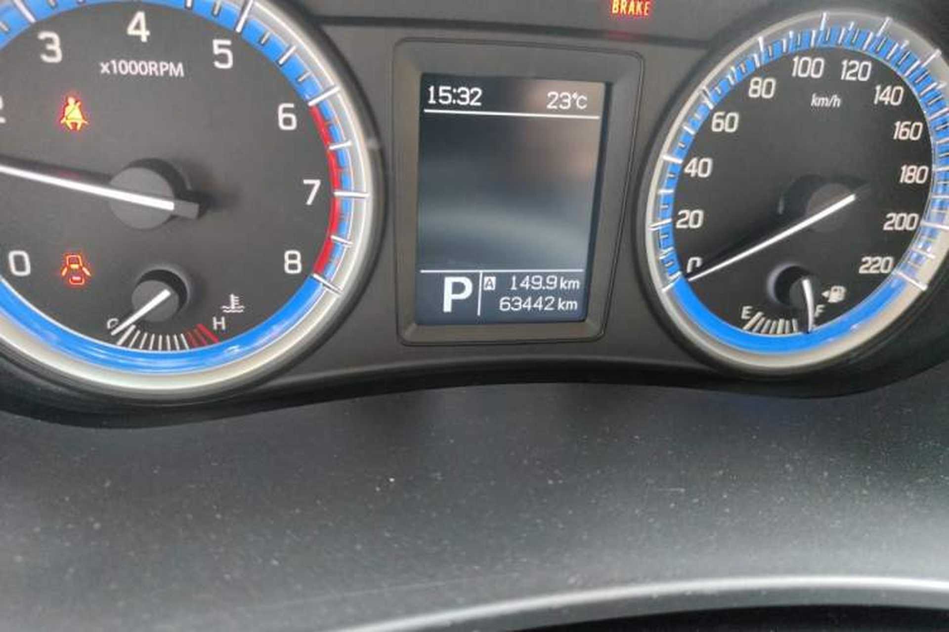 Used Suzuki S-Cross 2015 1.6L CVT Two-Wheel Drive Elite Version Odometer Close Up