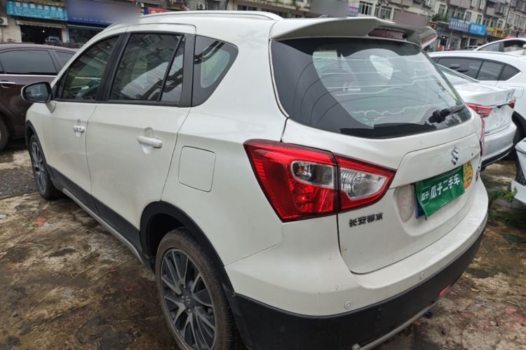 Used Suzuki S-Cross 2015 1.6L CVT Four-Wheel Drive Elite Model Rear Left 45 Deg
