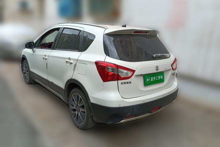 Used Suzuki S-Cross 2015 1.6L CVT Four-Wheel Drive Elite Model Rear Left 45 Deg