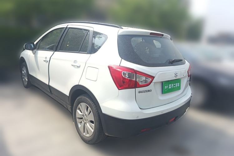 Used Suzuki S-Cross 2015 1.6L CVT Two-Wheel Drive Entry-Level Trim Rear Left 45 Deg