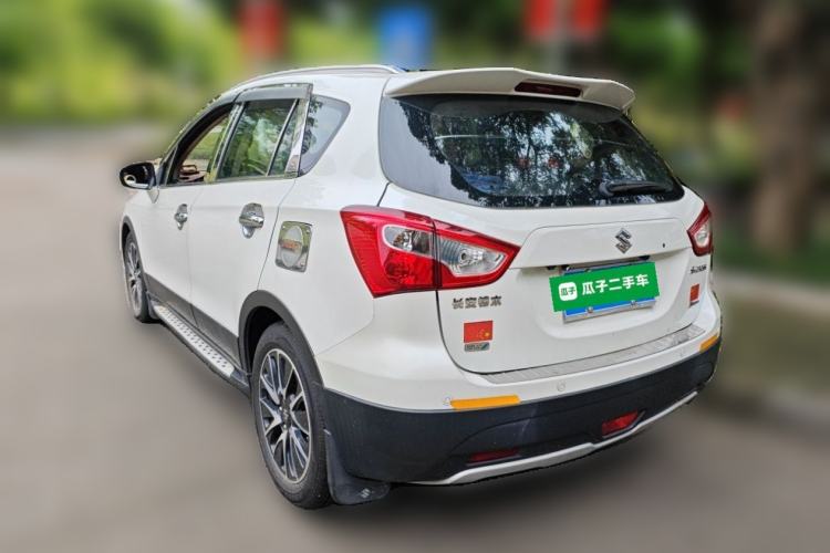Used Suzuki S-Cross 2015 1.4T Automatic Two-Wheel Drive Prestige Model Rear Left 45 Deg