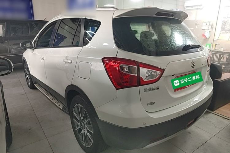 Used Suzuki S-Cross 2015 1.4T Automatic Two-Wheel Drive Prestige Model Rear Left 45 Deg