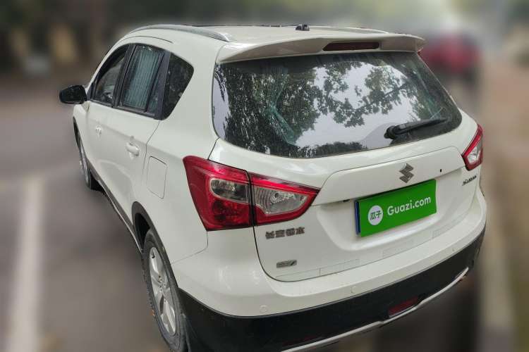 Used Suzuki S-Cross 2015 1.6L Manual Two-Wheel Drive Elite Model Rear Left 45 Deg