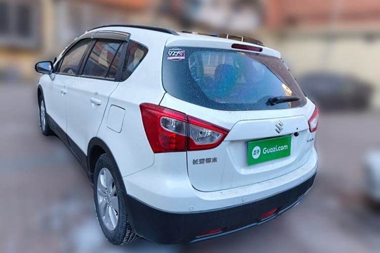 Used Suzuki S-Cross 2015 1.6L CVT Two-Wheel Drive Entry-Level Trim Rear Left 45 Deg