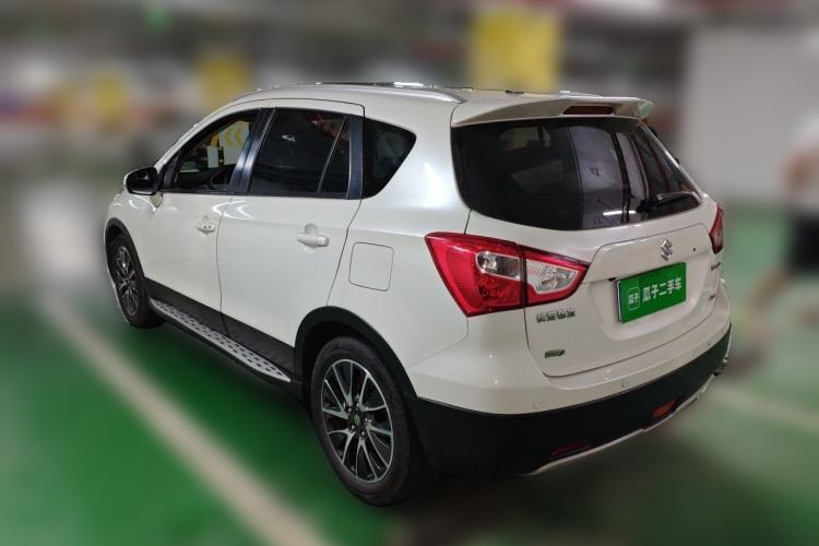 Used Suzuki S-Cross 2015 1.4T Automatic Two-Wheel Drive Prestige Model Rear Left 45 Deg