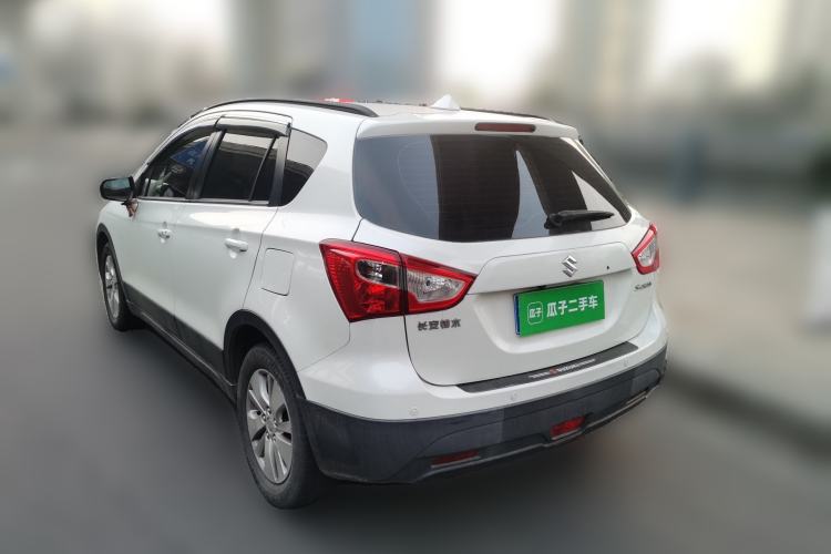 Used Suzuki S-Cross 2015 1.6L CVT Two-Wheel Drive Entry-Level Trim Rear Left 45 Deg